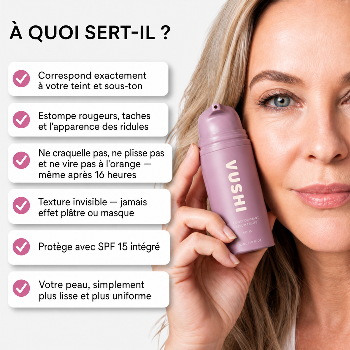 Fond de Teint Adaptatif Anti-Âge